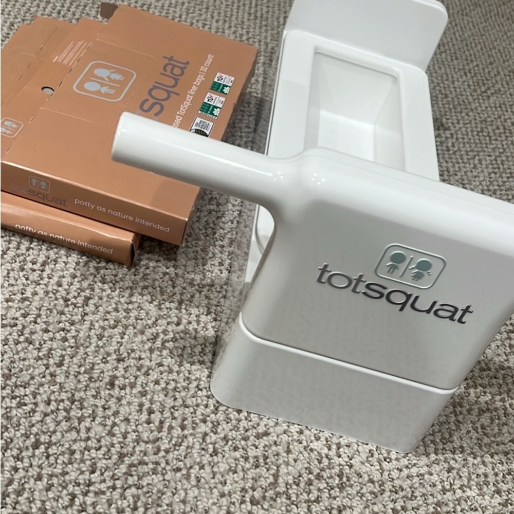 Totsquat White Potty Stool